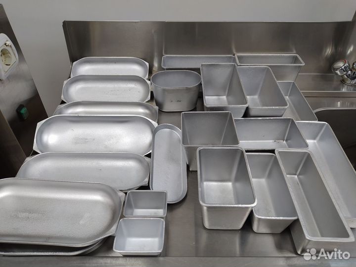 Противень, лист багетный, форма пекарская, GN