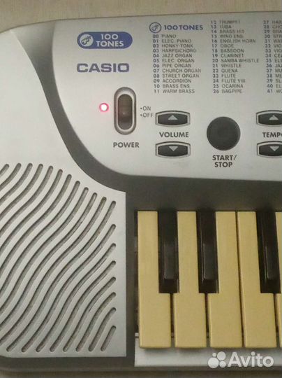 Детский синтезатор casio SA-75