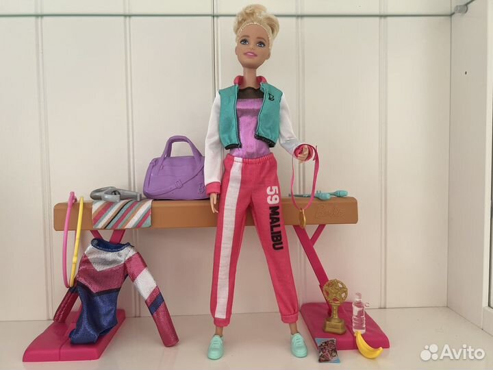 Барби гимнастка релакс грезы спорт barbie