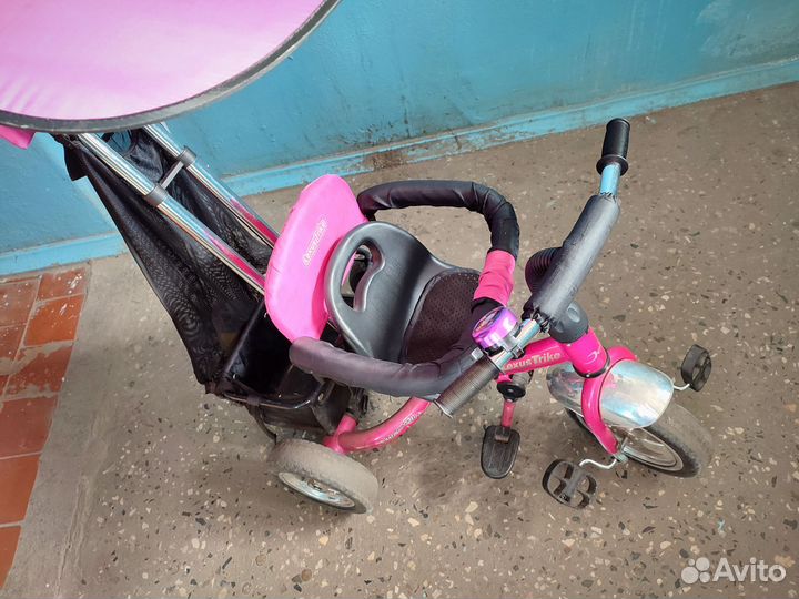 Велосипед коляска для девочки