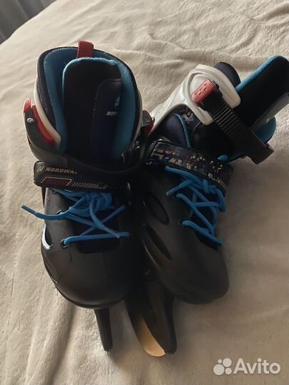 Коньки детские раздвижные 34 37