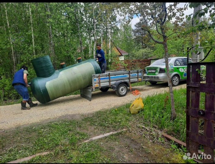 Септик под ключ Байкал