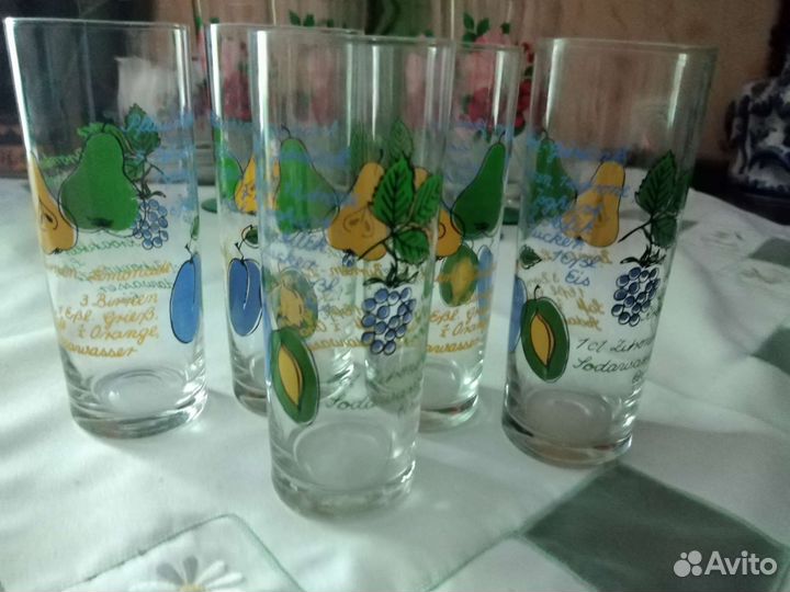 Стаканы стекло СССР