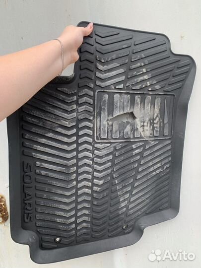 Коврики для автомобиля huyndai solaris 2014 г.в