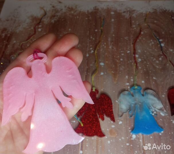 Ангелы из эпоксидной смолы