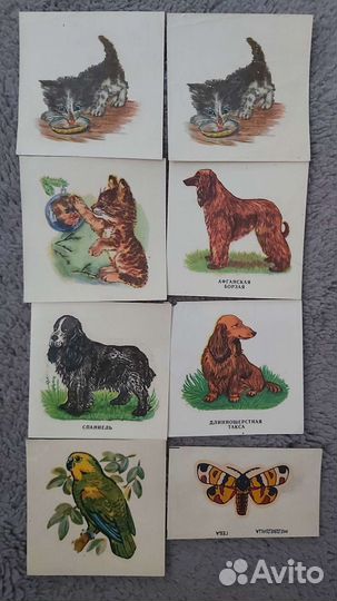 Переводные картинки СССР 80х г