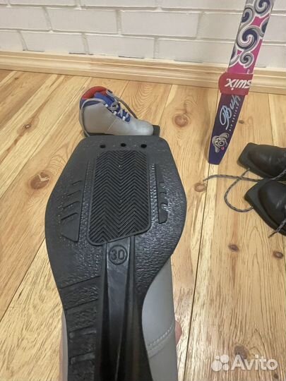 Лыжи разные