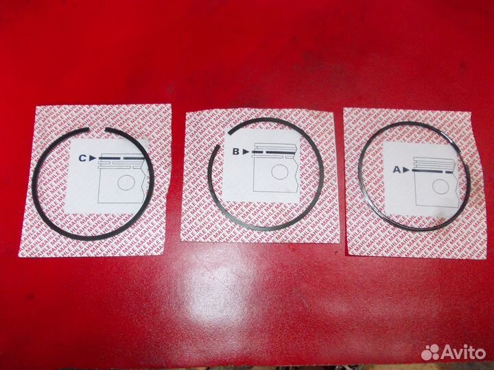 Кольца поршневые на renault