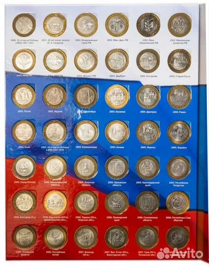 Юбилейные биметаллические монеты России