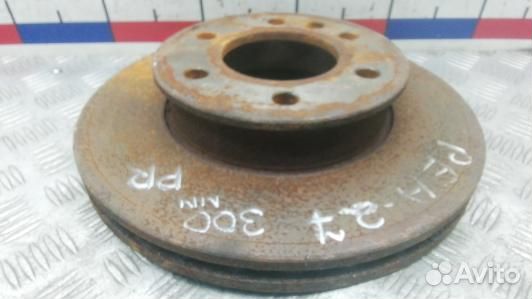 Диск тормозной передний mercedes benz sprinter 2