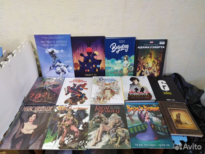 Артбук, энциклопедии, книги