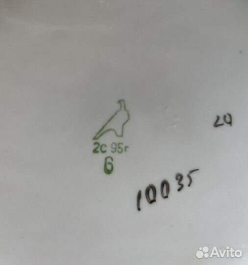 Чайники большие фарфоровые заварочные СССР, Дулёво