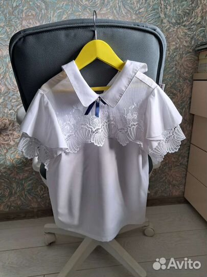 Блузка на девочку 122 128