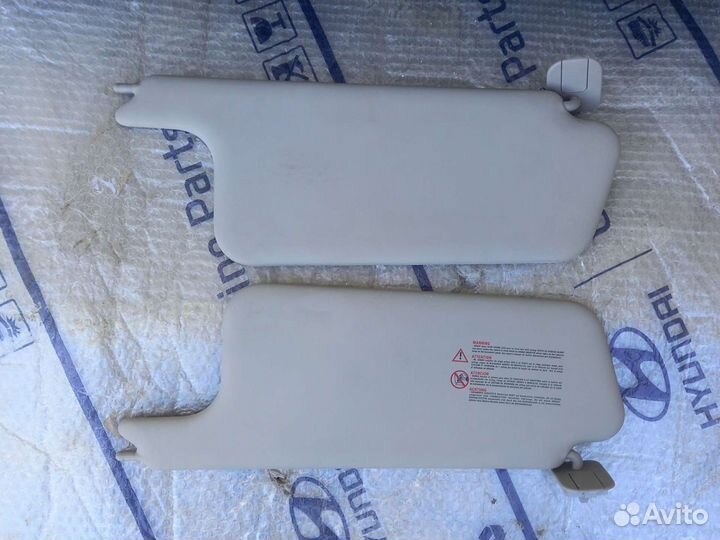 Рено сценик 2- солнцезащитные козырьки