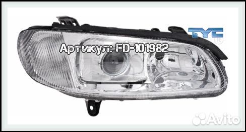 Фара правая под корректор Opel Omega B