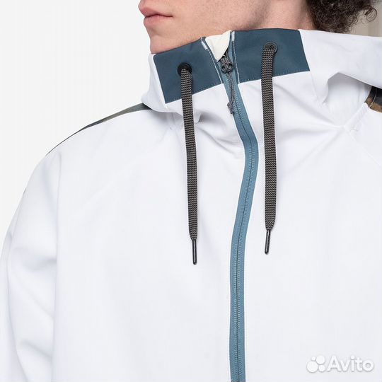 Куртка 686 MNS waterproof anorak white colorblock