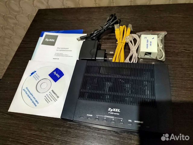 Модем adsl 2+ zyxel P660HT3 EE