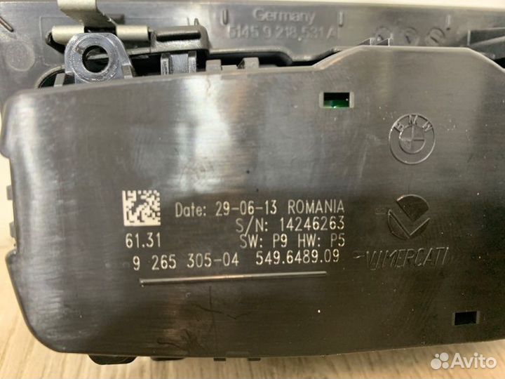 Переключатель света фар Bmw 3 F30 N47D20C