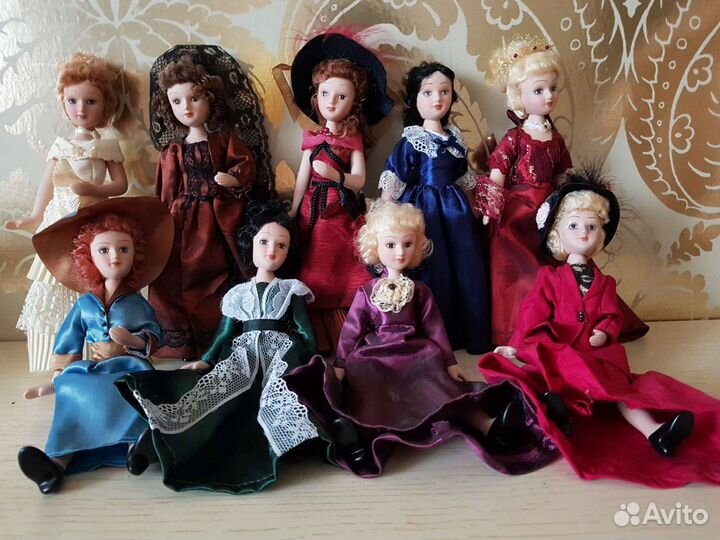 Куклы. Дамы эпохи