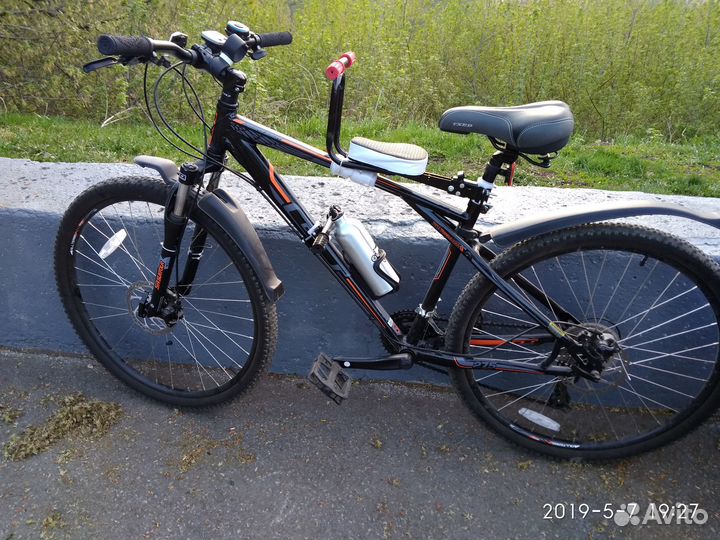 Сиденье для перевозки ребёнка на велосипеде