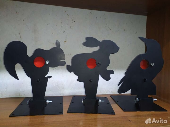 Мишень падающая подъемная