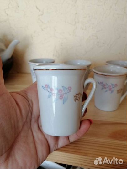 Набор советский кофейных чашек. Лот 2