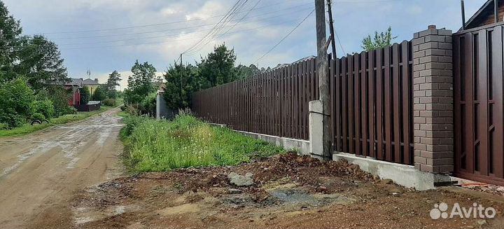 Забор из евроштакетника от производителя