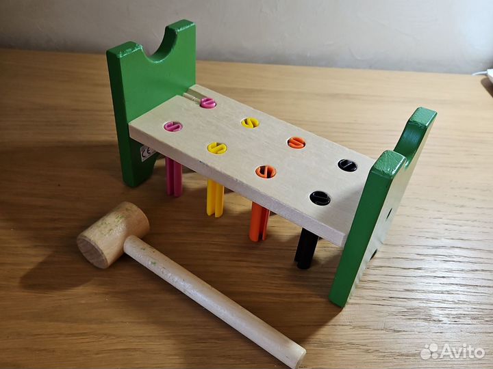 Игрушка IKEA молоточек для малыша 2-3 года