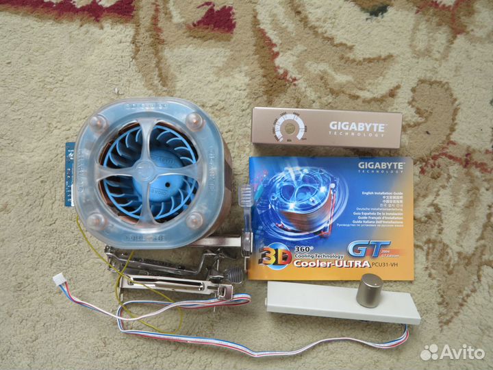 Кулер Gigabyte 3D Rocket для процессора