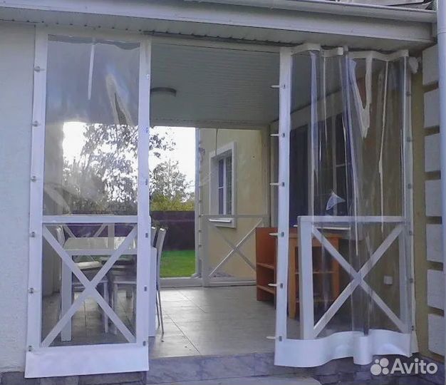 Мягкие окна для террас и беседок