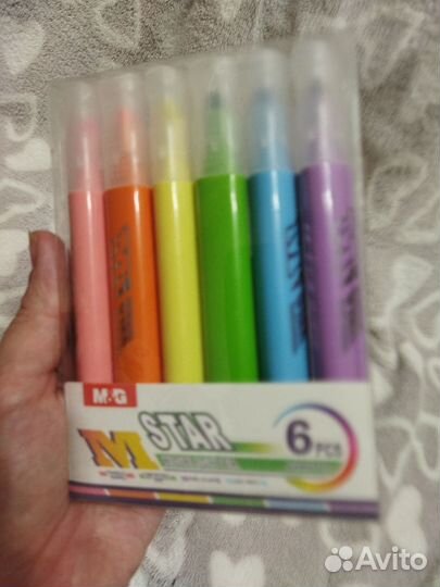 Фломастеры маркеры текстовыделители
