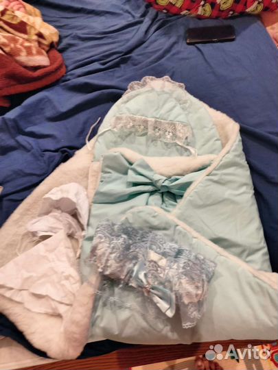 Конверт на выписку зимний новый