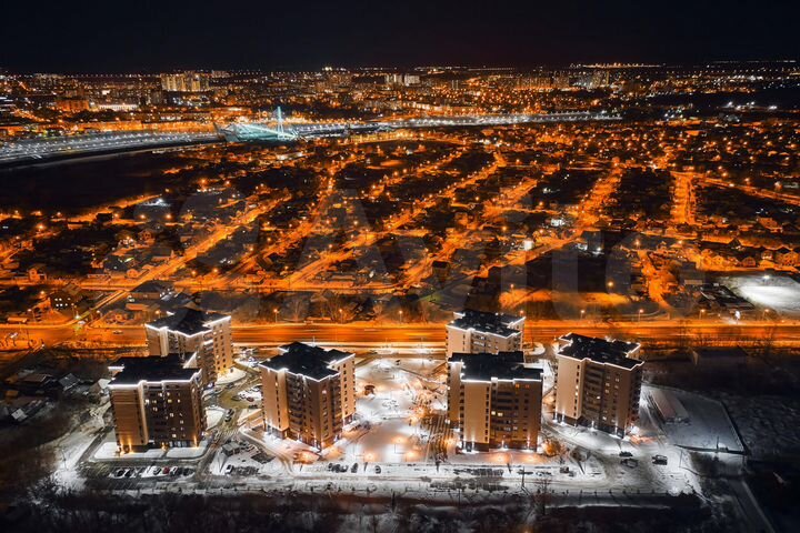 2-к. квартира, 58,2 м², 6/10 эт.