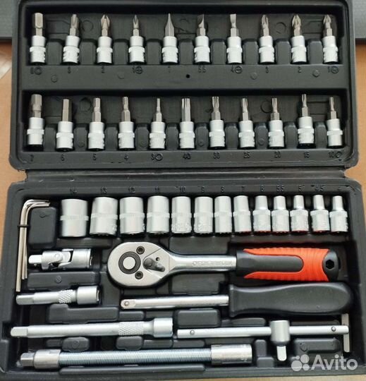 Набор инструмента 46предметов 1/4
