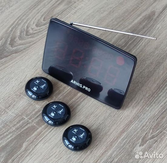 Табло и кнопка вызова персонала для кафе