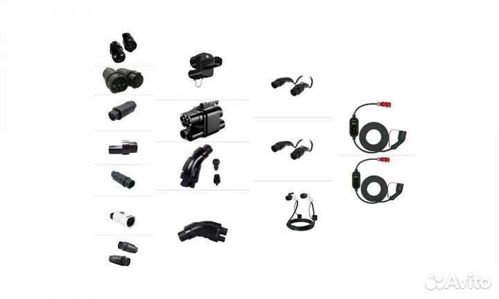 Установка зарядок и аренда переходников адаптеров