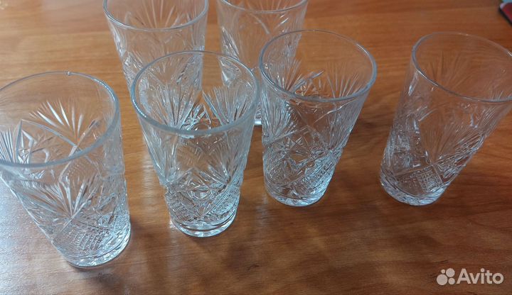 Стопки хрустальные