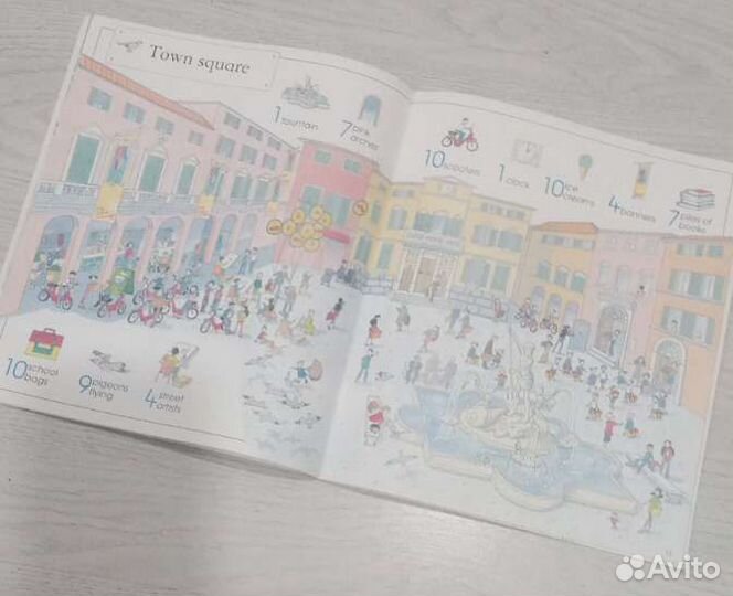 Книга на английском Usborne 1001 things to spot