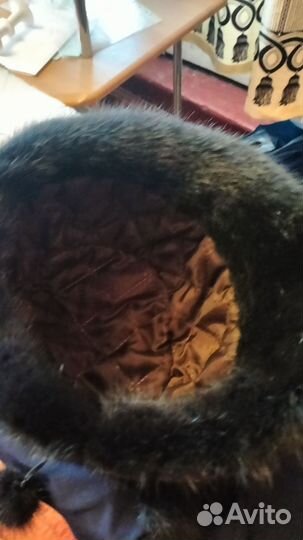 Шапка норковая женская