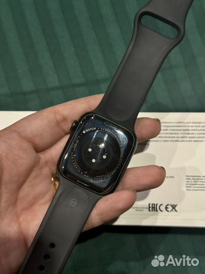 Часы apple watch 7 45 mm midnight