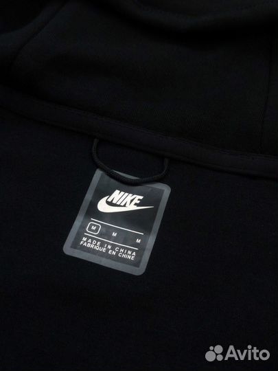 Толстовка Nike Tech Fleece базовая черная