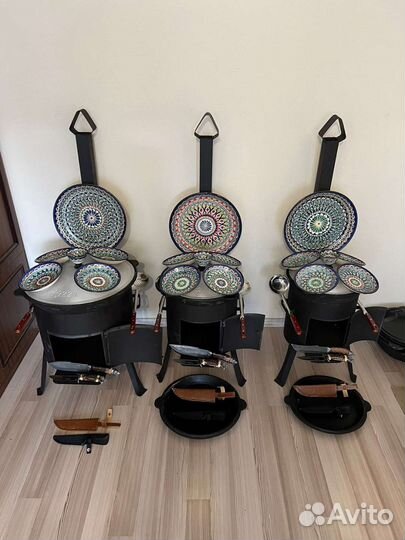 Казан чугунный