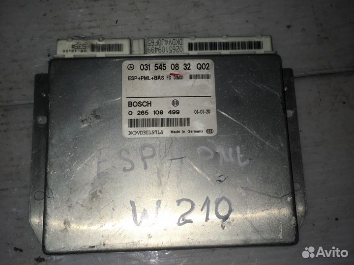 Эбу ESP Mercedes W210 0315450832