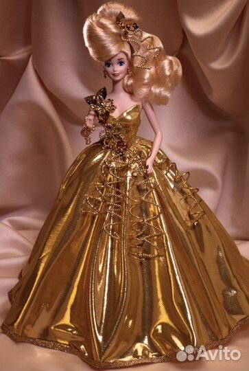 Фарфоровая Кукла Gold Sensation Barbie 1993