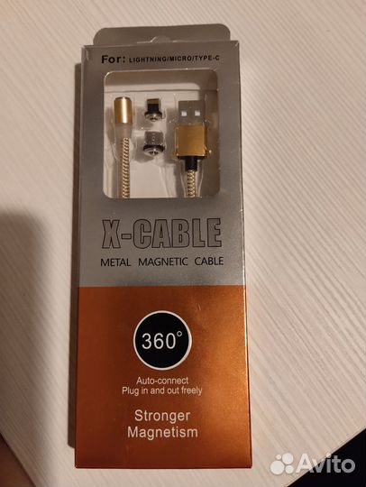 Магнитный кабель usb type c