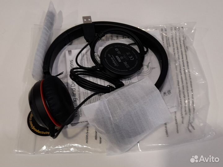 Наушники Jabra evolve 20 se