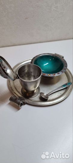 Серебряный набор для специй