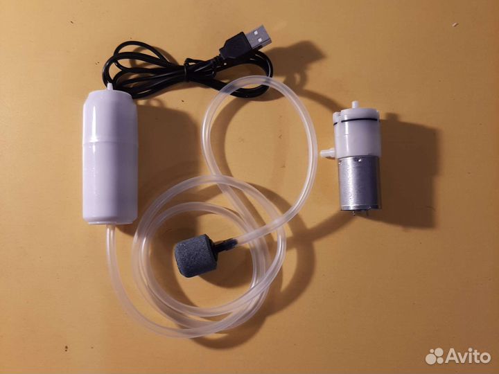 Компрессор, комплект для аквариума USB 3,7V 6V 12V