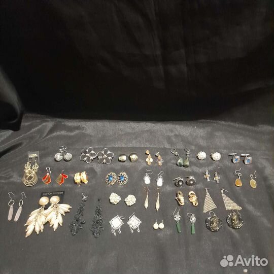 Винтажные серьги СССР