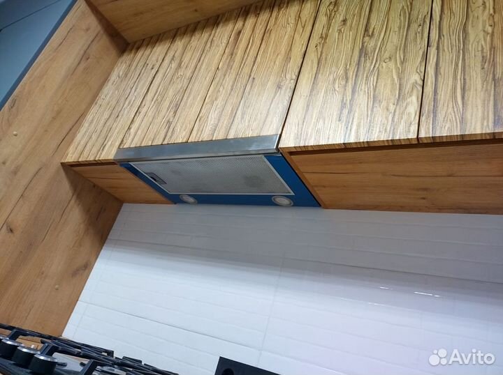 Кухня серая по размерам заказчика Берта